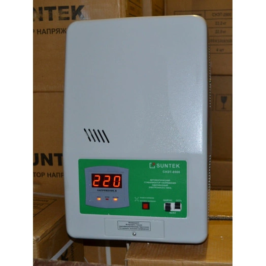 Релейный стабилизатор напряжения SUNTEK 8500 ВА Релейный стабилизатор напряжения SUNTEK 8500 ВА