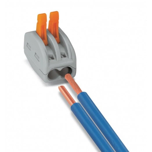 Клеммник универсальный 2х(0.08-2.5) WAGO 222-412