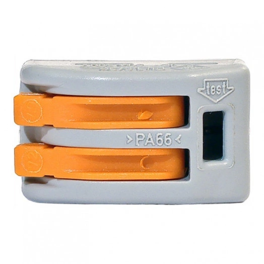 Клеммник универсальный 2х(0.08-2.5) WAGO 222-412