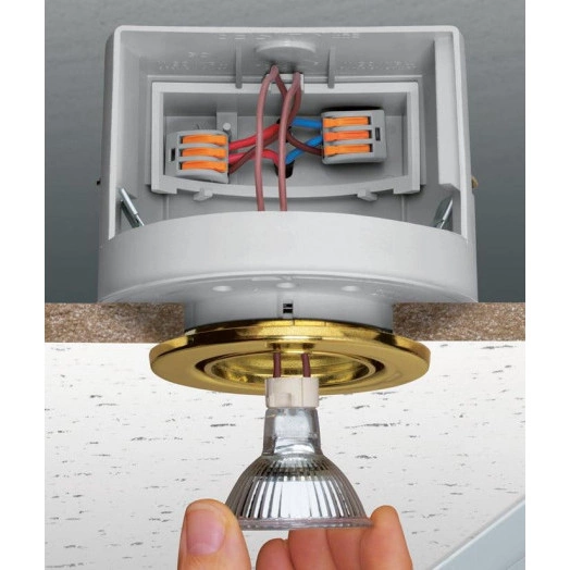 Клеммник универсальный 2х(0.08-2.5) WAGO 222-412