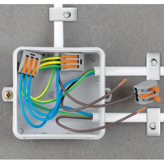 Клеммник 3х(0.08-2.5(4.0)) WAGO 222-413