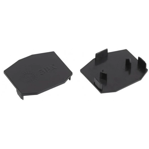 Заглушка TRM-PC20-EC-B торцевая для встраив. магнит. шинопровода NOVA TRM-PC20 Эра Б0054791