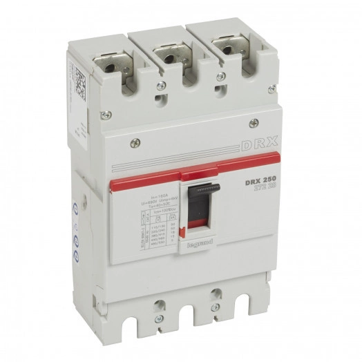 Выключатель автоматический DRX250 термомагнитный 160A 3П 18кА (027228)
