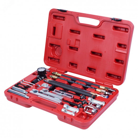 Рассухариватель клапанов универсальный кейс 24 предмета (103-14024C)