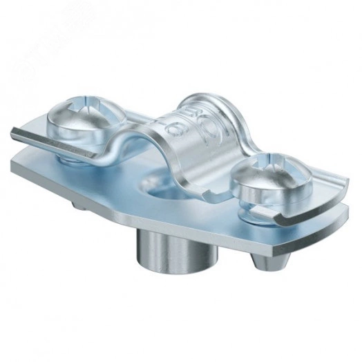 Крепежная скоба дистанционная 5-6 мм (с резьбовым соединением M6) с гальваническим покрытием (ASG 732 6 G)