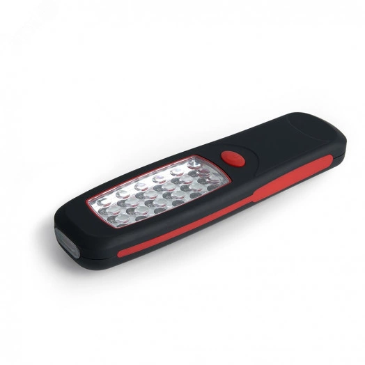 Фонарь светодиодный рабочий на батарейках 3хАА 2w IP44 пластик (TH2403)