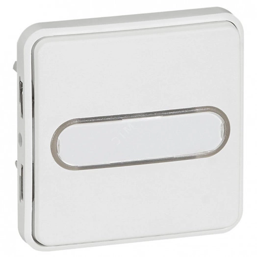 Кнопка с подсветкой держателя этикетки