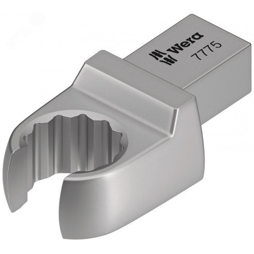 Насадка-ключ накидной 7775 с прорезью 11 мм под посадочное гнездо 9x12 мм для динамометрических ключей Click-Torque серий X и XP (WE-078651)