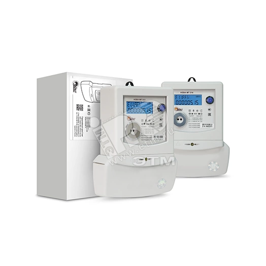 Счетчик электроэнергии НЕВА МТ 314 0.5 AR E4BSR15 трехфазный многотарифный 5(10) класс точности 0.5s/1.0 D+Щ ЖКИ RS485 регион 78 (6119758)