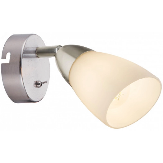 Светильник настенно-потолочный спот Rivoli Ketlen 7061-701 1 х Е14 40 Вт поворотный с выключателем (Б0054668)