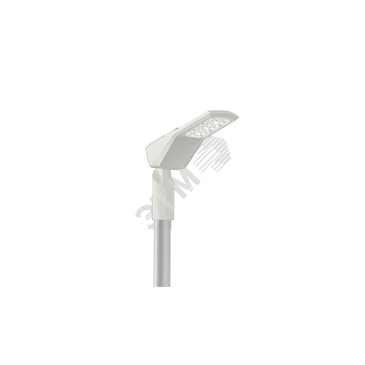 Светильник светодиодный уличный Levante Parking 60 Вт кронштейн 48мм 5000К белый RAL9003 муар Вартон (V1-S1-00648-40L24-6606050)