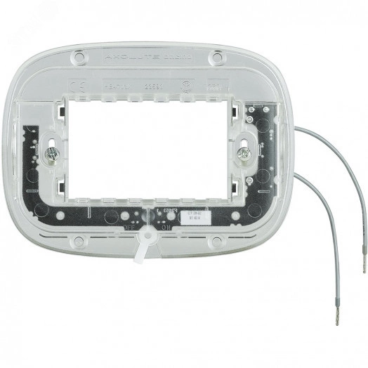 Axolute Суппорт с подсветкой (на винтах) для рамок в форме эллипса на 3 модуля (HB4703X)