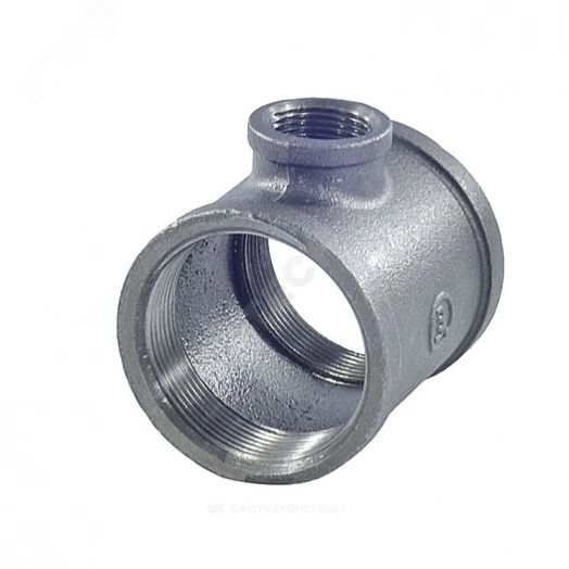 Тройник чугунный переходной Ду32х20 (1 1/4'х3/4') ВВ (127-3609)