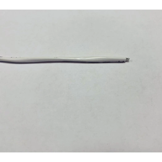 Извещатель линейный тепловой для общего применения, Т сраб. 105 С, ПВХ-оболочка, белый. Для применния в местах, защищенных от влияния  Садков и ультрафиолета. (ИП104-1-105-PVC ГРИФ-термокабель)