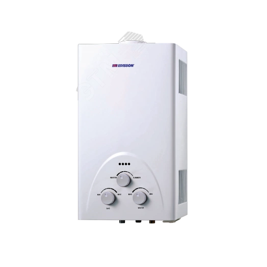 Водонагреватель газовый Edisson SPARK S 20 10 л/мин с электророзжигом (361401)