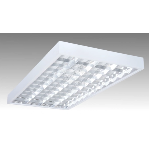 Светильник люминесцентный ЛПО 4х36-CSVT накладной с зеркальной решеткой ЭПРА (ЛПО 4х36-CSVT)