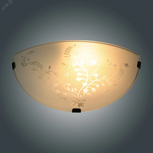 Светильник НББ-21-60 М19 Нежность 300/2 матовый белый клипсы штамп металлик индивидуальная упаковка (1005205638)