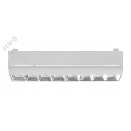 Светильник светодиодный трековый на шинопровод    ДПО-20Вт 3000К 1540Лм 60° белый 270мм IP40 Jazzway (5035331)