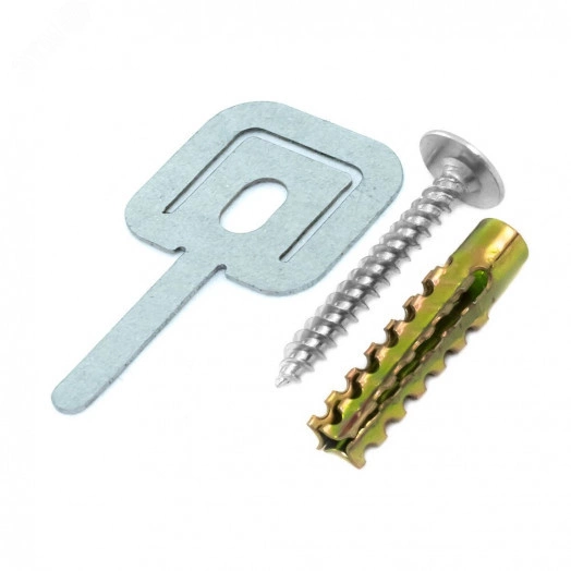 Комплект для крепления ОКЛ с использованием самореза, дюбеля и хомута FR ПР-60 (100 шт) (PR08.5202)