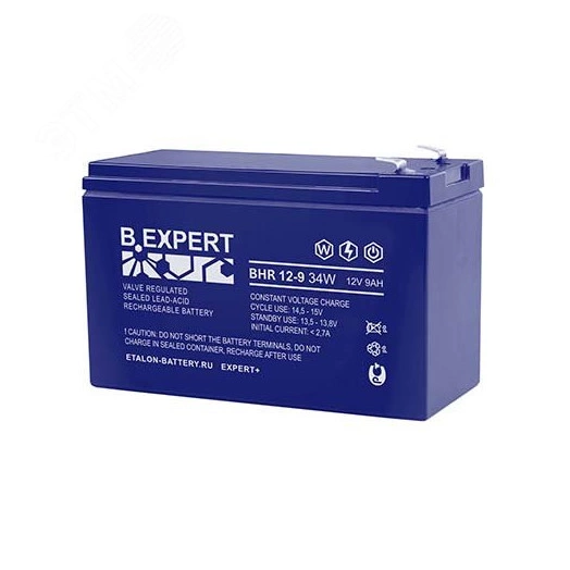 Аккумулятор B.EXPERT BHR 12В 9 А/ч (BHR 12-9 34W)