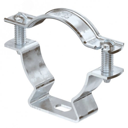 Крепежная скоба дистанционная 36-44 мм (с продольным отверстием) (ASL 733 44 FT)