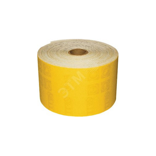 Рулон шлифовальный на бумажной основе, алюминий-оксидный абразивный слой 115 мм х 50 м, P150 (38057)