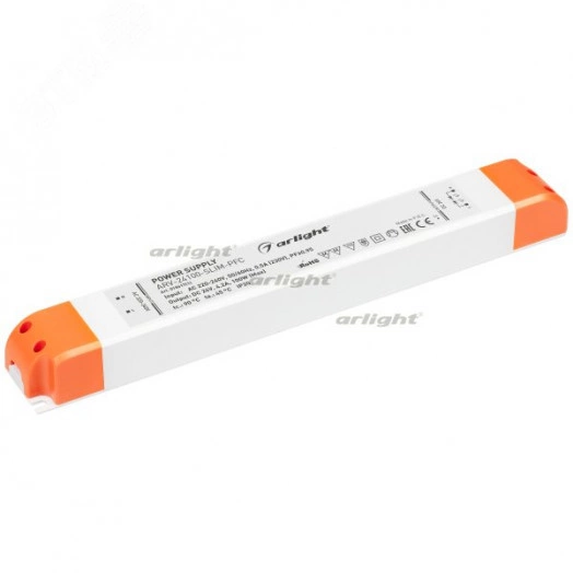 Блок питания ARV-24100-SLIM-PFC (24V, 4.2A, 100W) (ARL, IP20 Пластик, 2 года) (018617(1))
