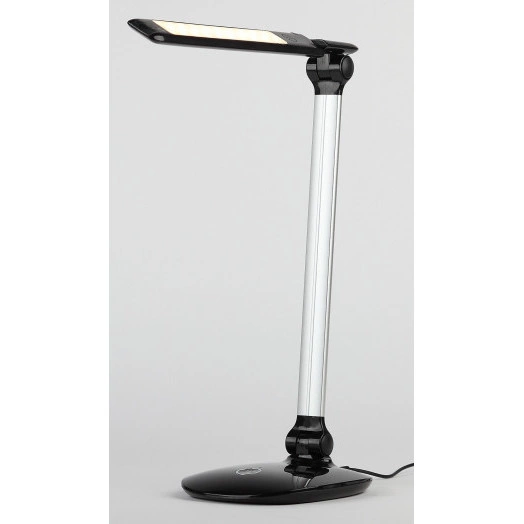 NLED-456-10W-BK-S Светильники настольные ЭРА NLED-456-10W-BK-S черный с серебром наст.светильник (Б0028437)