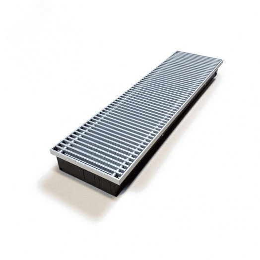 Конвектор внутрипольный КРК 27.08.310 П  с естественной конвекцией (решетка роликовая, анодированный алюминий) (27.08.310)