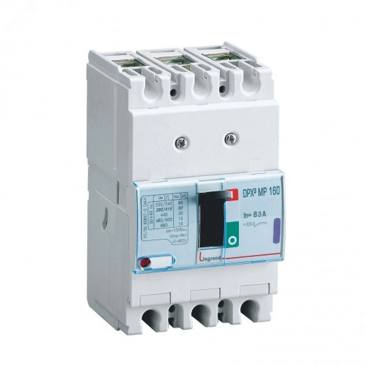 Выключатель автоматический для защиты электродвигателей DPX3 250ER 3п 63A 16кА (420713)