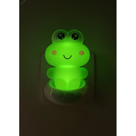 Ночник NN-608-SW-GR зеленый (12/240/960) ЭРА (Б0019100)