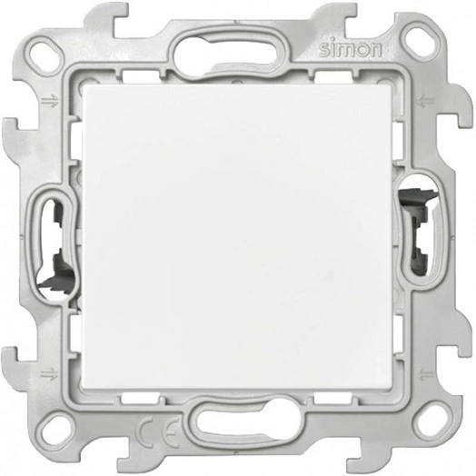 Механизм переключателя 1-кл. 1п 2мод. СП Simon 24 10А IP20 Push&Go бел. Simon 2420201-030