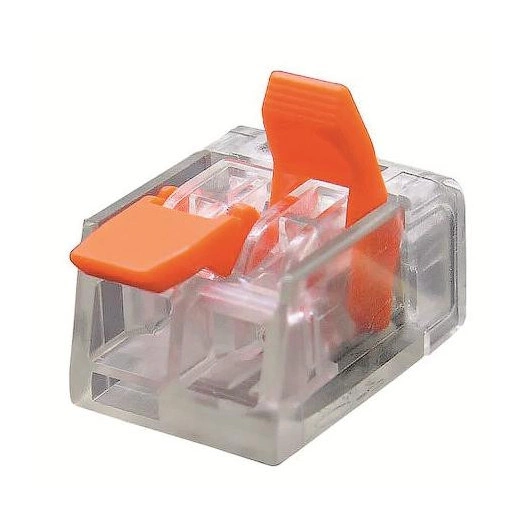 Клемма строительно-монтажная PCT-412 компактная 2 отверстия TOKOV ELECTRIC TKE-PCT-412/C100