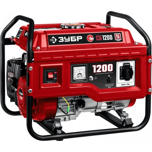 Генератор бензиновый, 1200 Вт
