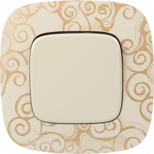 Valena ALLURE Рамка 1 пост Нарцисс золото универсальная