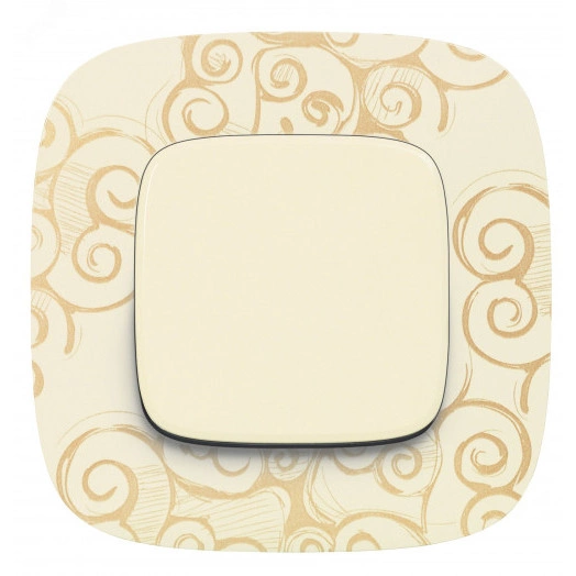 Valena ALLURE Рамка 1 пост Нарцисс золото универсальная