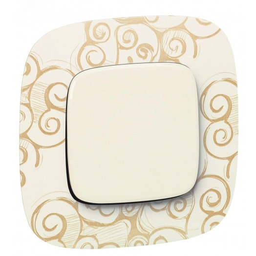 Valena ALLURE Рамка 1 пост Нарцисс золото универсальная