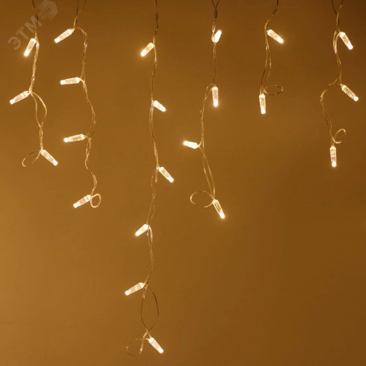 Гирлянда светодиодная декоративная ARD-EDGE-CLASSIC-2400x600-CLEAR-88LED-STD WARM (230V, 6W) (ARDCL, IP65)