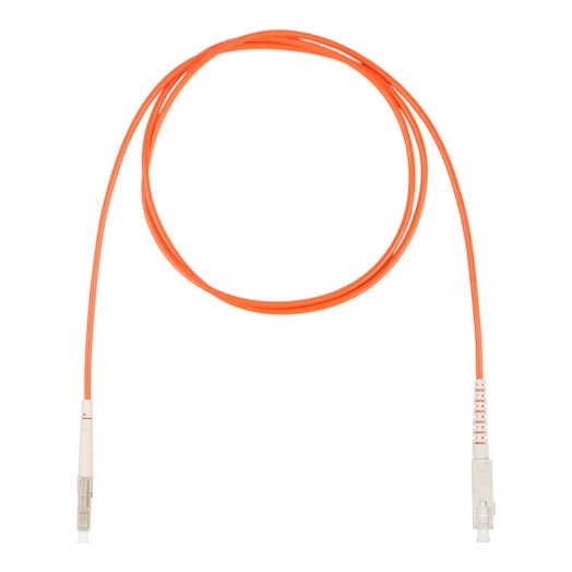 Шнур оптический коммутационный (патч-корд), LC-SC симплекс simplex OM2, нг(А)-HF, оранжевый, 3,0 м