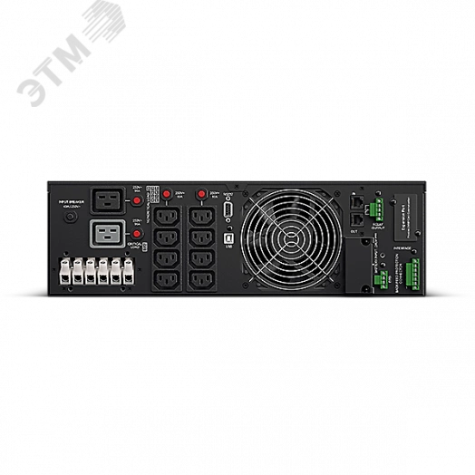 Источник бесперебойного питания Online OL 6000Ва/6000Вт фазы 1/1 без АКБ Rack IEC C13, IEC C19,  клемма USB, SNMP