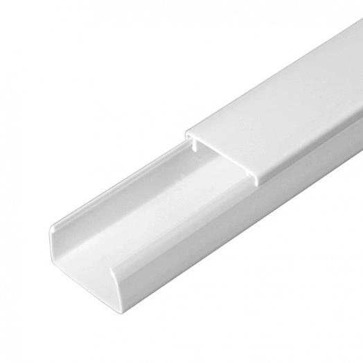 Кабель-канал белый 2-й замок в п/э 25х16 (80м/уп)