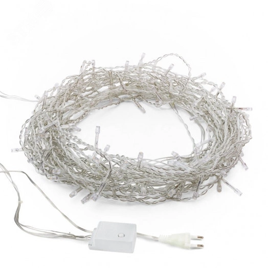 Гирлянда Твинкл-Лайт 20 м, прозрачный ПВХ, 160 LED, цвет мультиколор