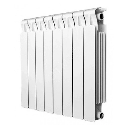 Радиатор биметаллический секционный 500/100/8 боковое подключение