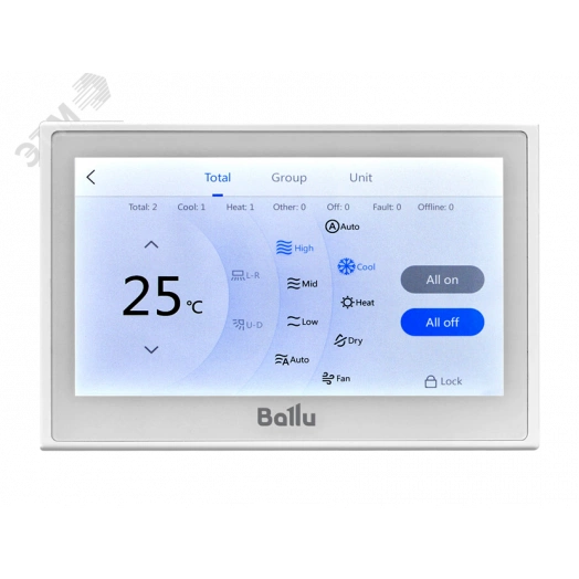 Пульт управления групповой проводной Machine BLC_WGC (1х64)