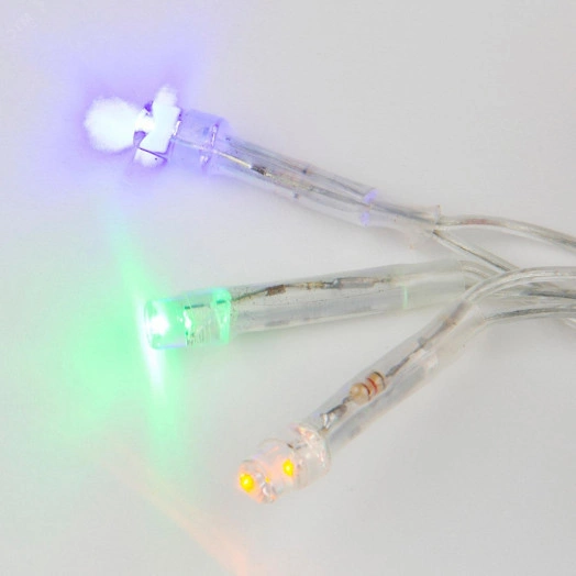 Гирлянда светодиодная 10м 90 светодиодов Разноцветный свет Провод прозрачный ULD-S1000-090/STA MULTI IP20