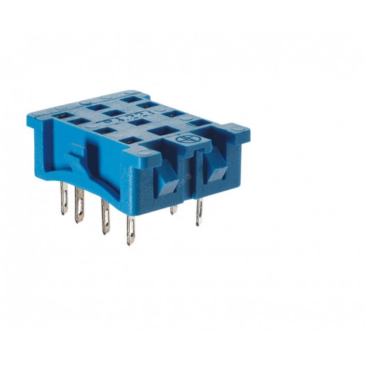 Розетка для монтажа на панель для применения с 55.32, Поставляется с Металлической клипсой-держателем 094.51