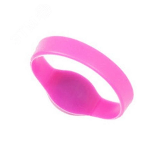 Браслет из силикона IL-10EP D54 (розовый) d = 54  мм