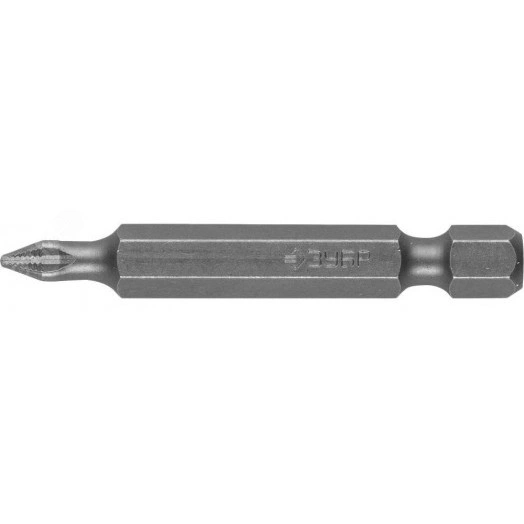 Биты ''Мастер'' кованые, хромомолибденовая сталь, тип хвостовика E 1/4'', PH1, 50мм, 2шт