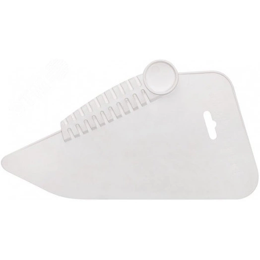 Шпатель прижимной, ''Стандарт'', для обоев, пластиковый, белый 280 мм