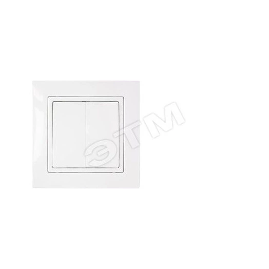 Беларусь Выключатель двухклавишный скрытый IP44 С5 10-875